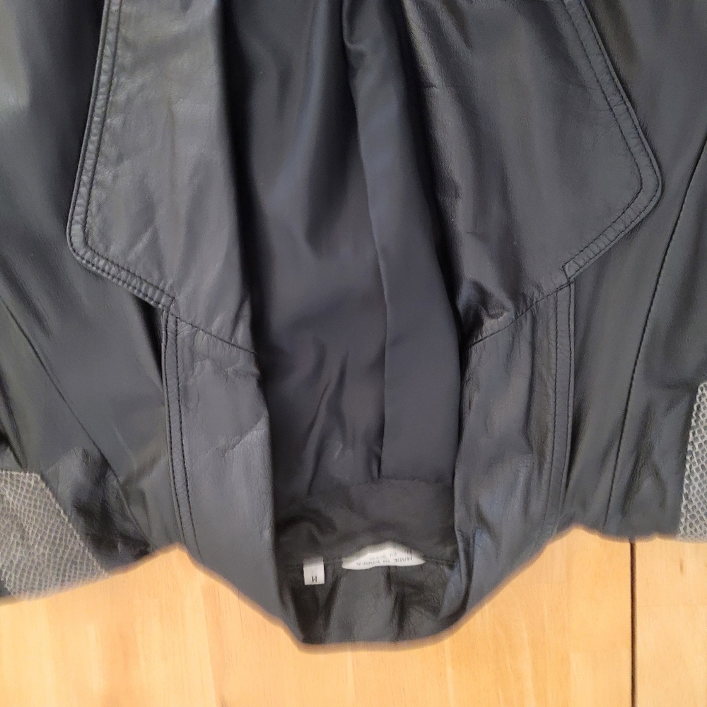 Leather Long Coat